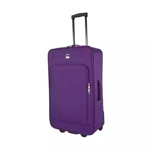 Highly Detailed Travel Bag Luggage Game Product Ready 008