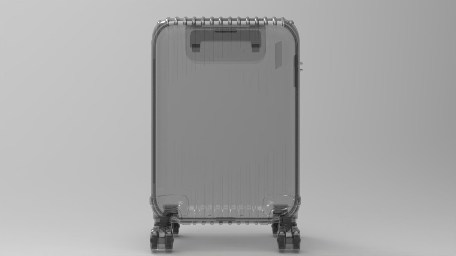 Highly Detailed Travel Bag Luggage Game Product Ready 001 Low-poly 3D model_21