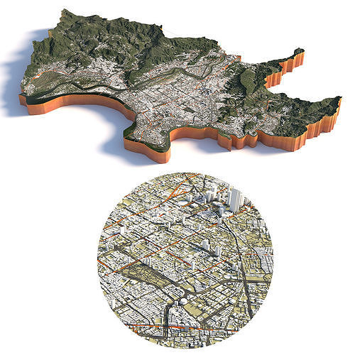 Taipei City Taiwan 3D model