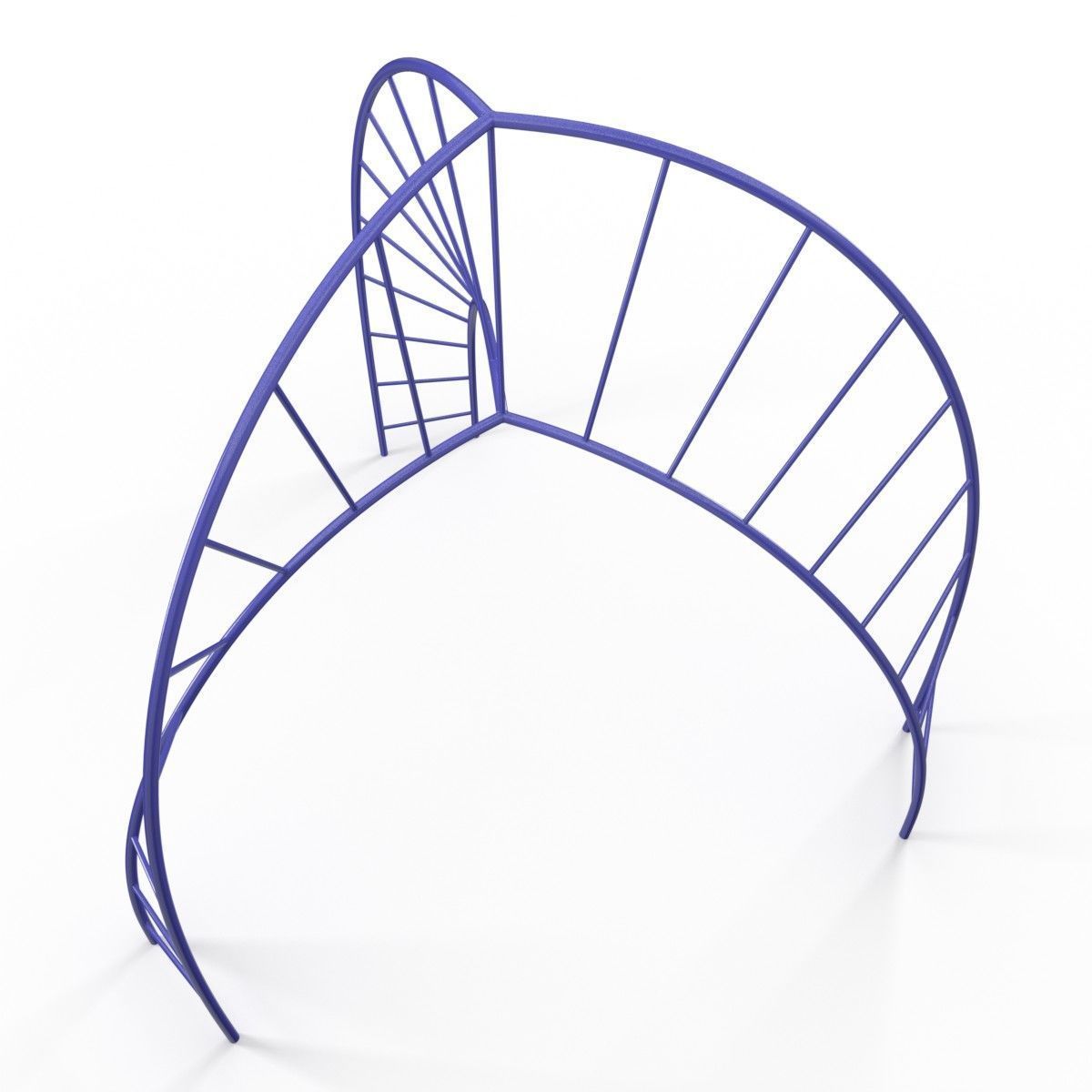 Sky-Rail Climber for Playground 3D model_5