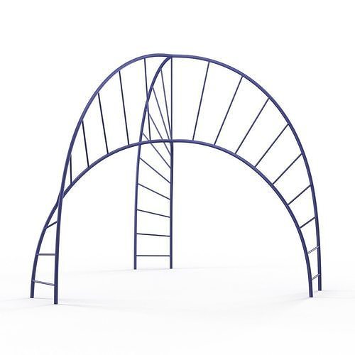 Sky-Rail Climber for Playground 3D model