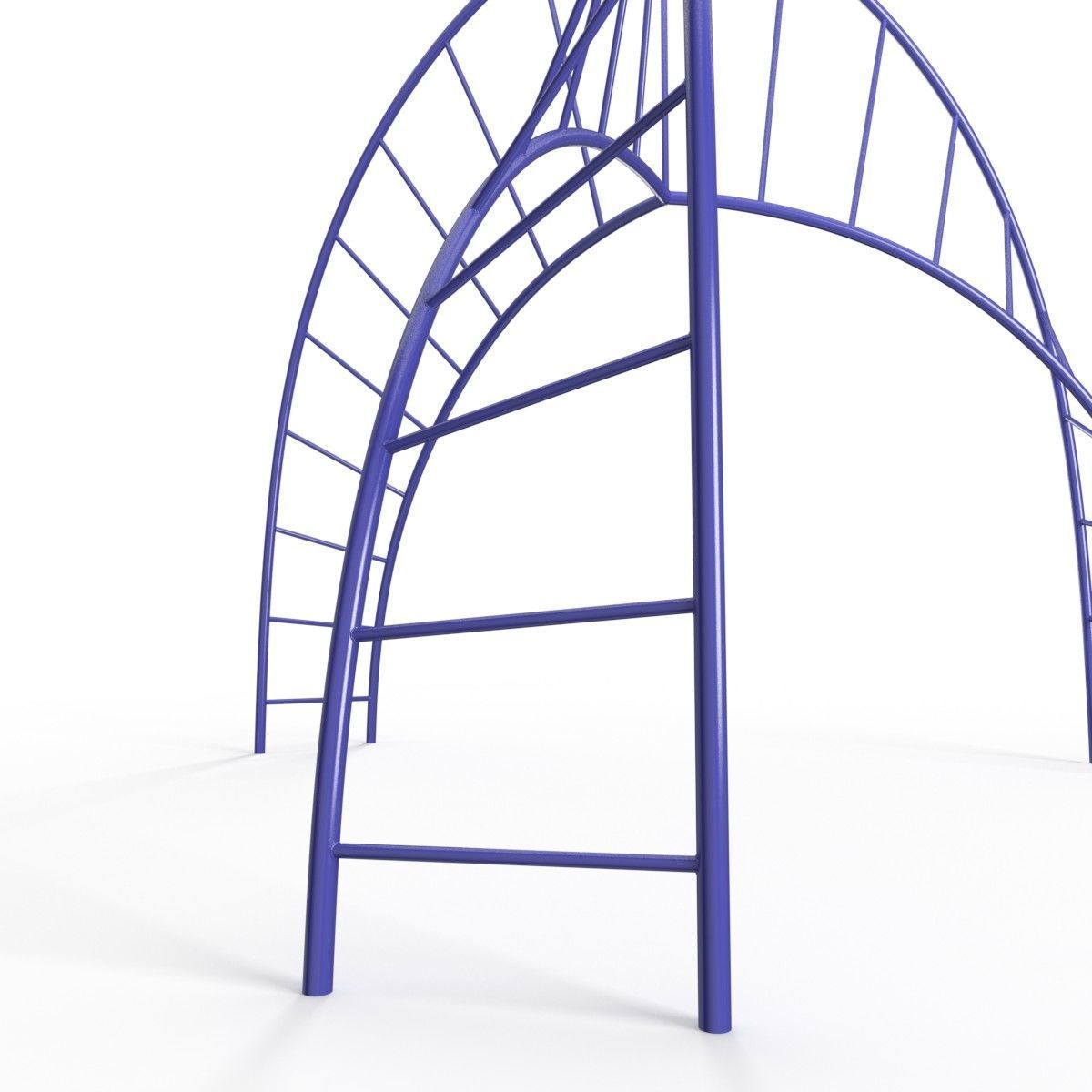 Sky-Rail Climber for Playground 3D model_4