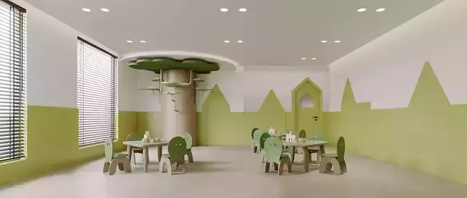 Kindergarten classroom