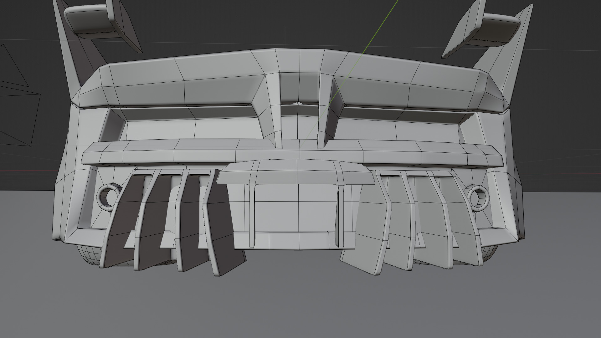  3D Car Low-poly 3D model_14