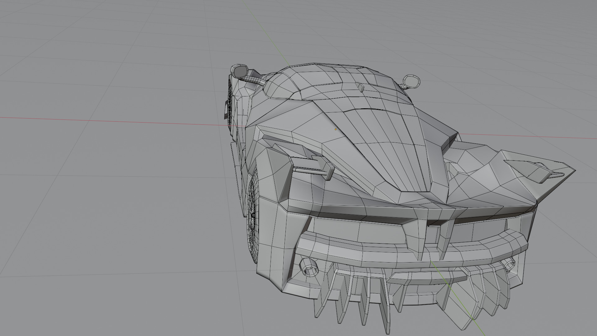  3D Car Low-poly 3D model_18