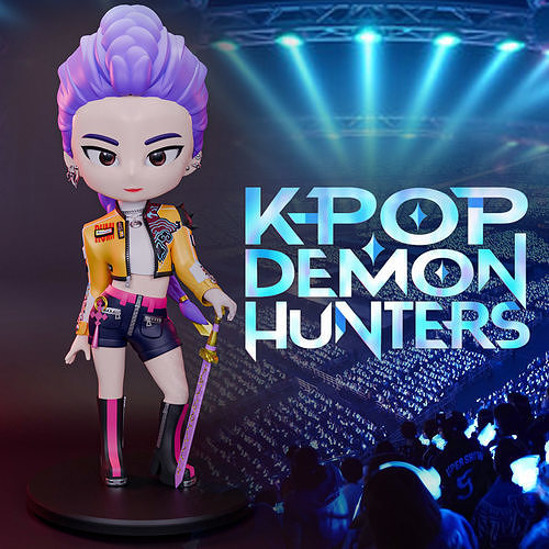 Rumi Chibi - KPOP DEMON HUNTERS - 3D print model