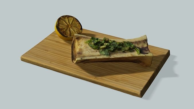 Exclusive Food Set For Lunch S5 Low Poly 3D Model Low-poly 3D model