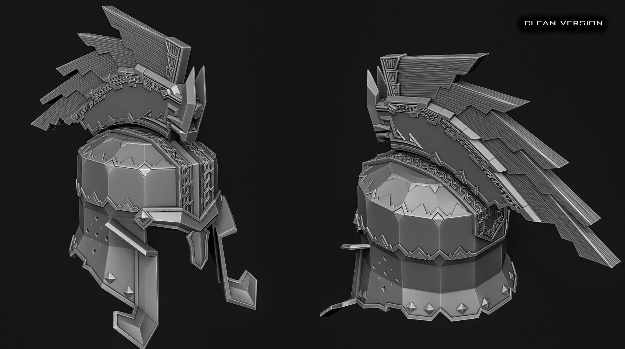 Dain Ironfoot dwarf helmet 3D print model_1