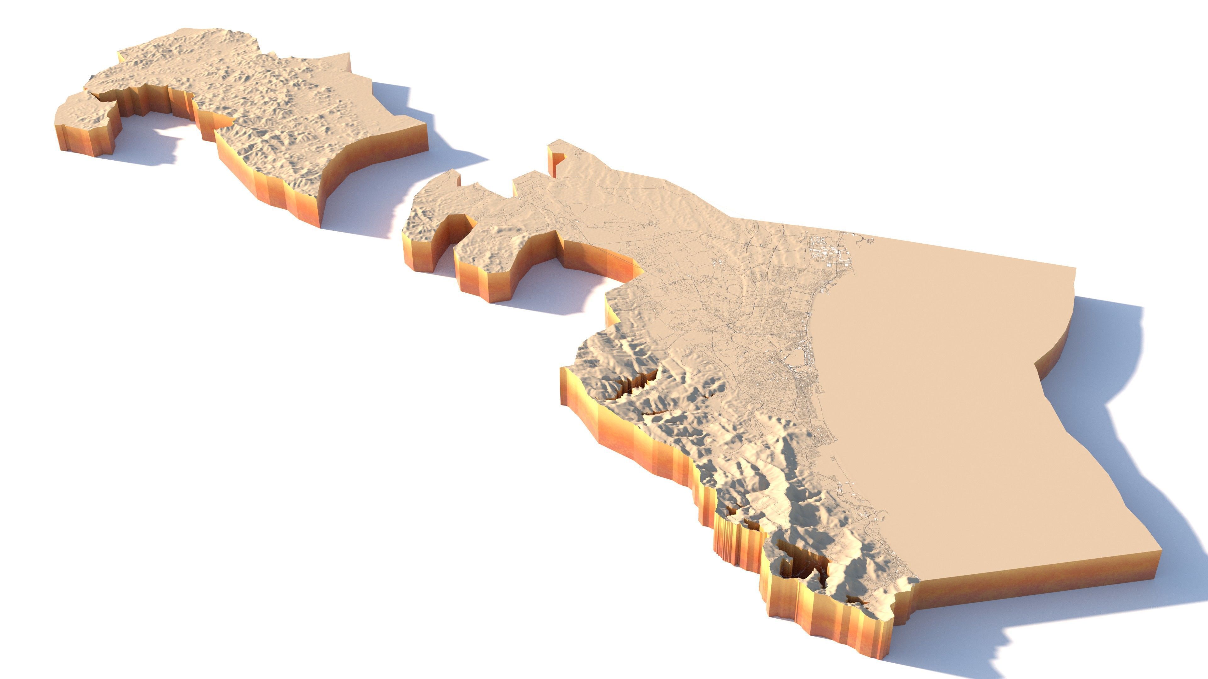 RAS AL Khaimah UAE 3D model_9
