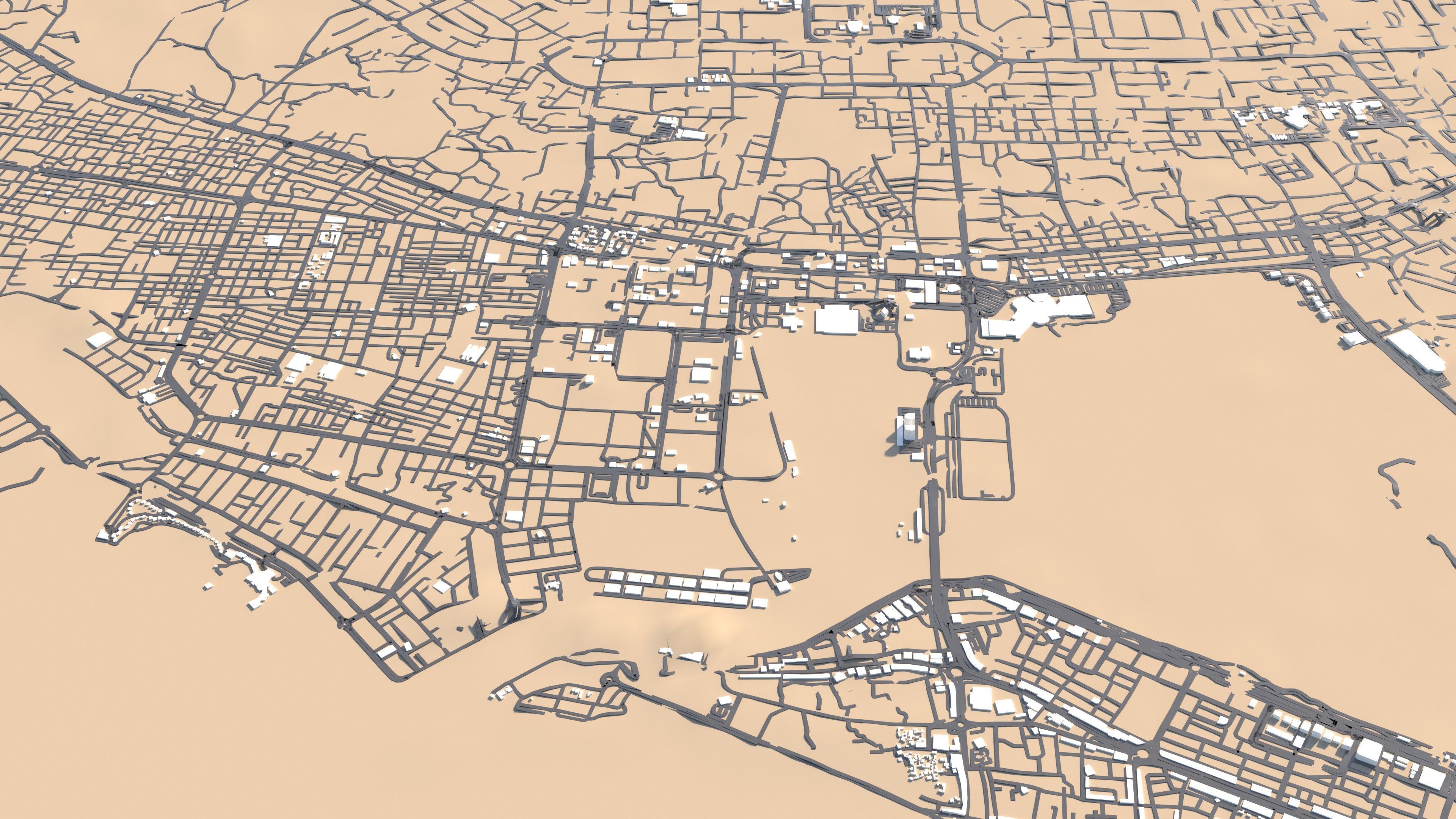 RAS AL Khaimah UAE 3D model_7