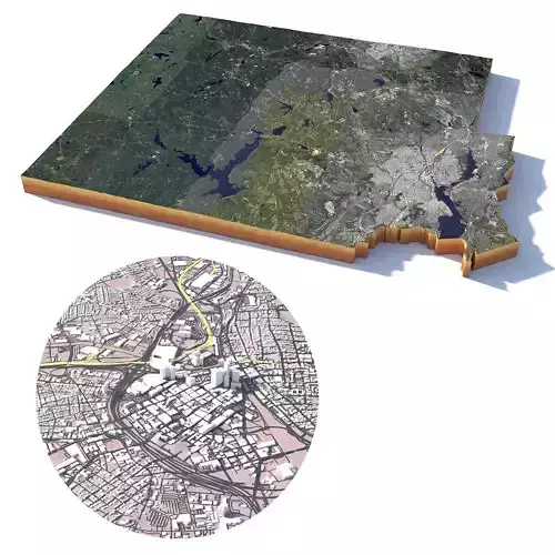 Providence and Pawtucket Rhode Island USA