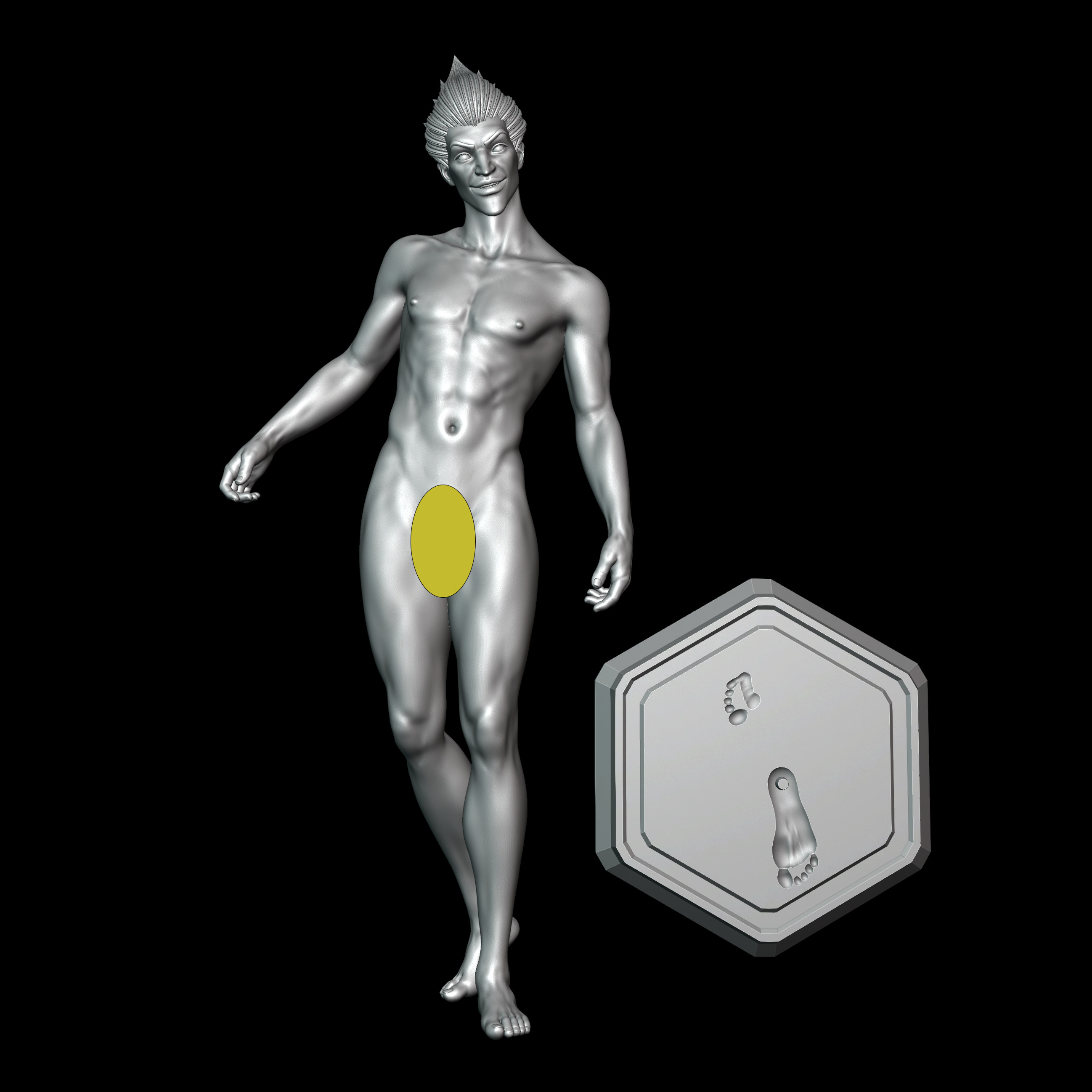 Joker 3D print model_5