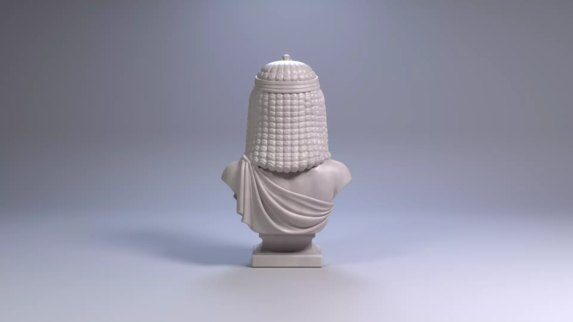 Cleopatra Bust Sculpture 3D print model STL File 3D print model_4