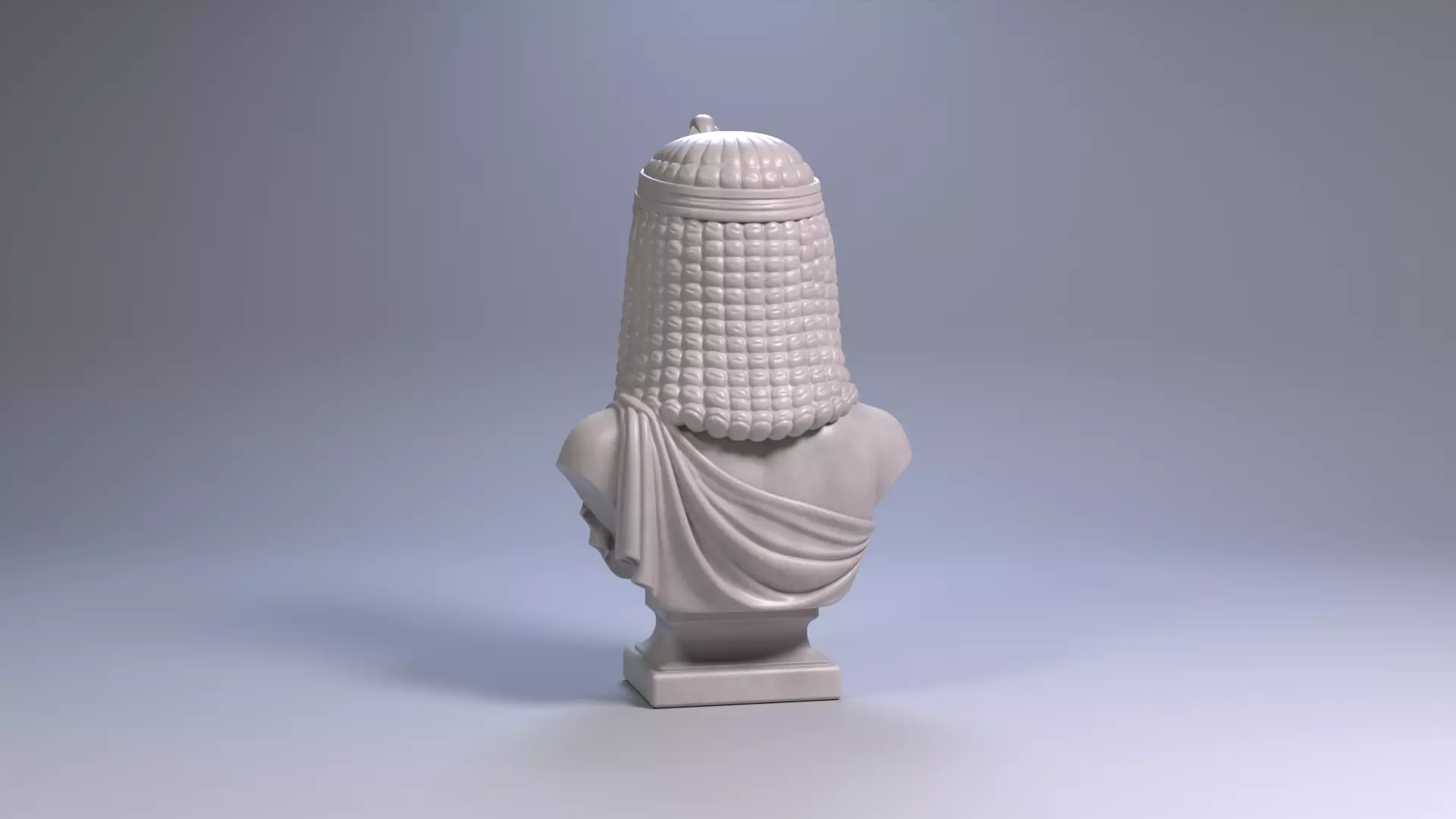 Cleopatra Bust Sculpture 3D print model STL File 3D print model_18