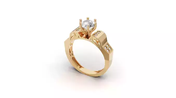 Solitaire Ring 30