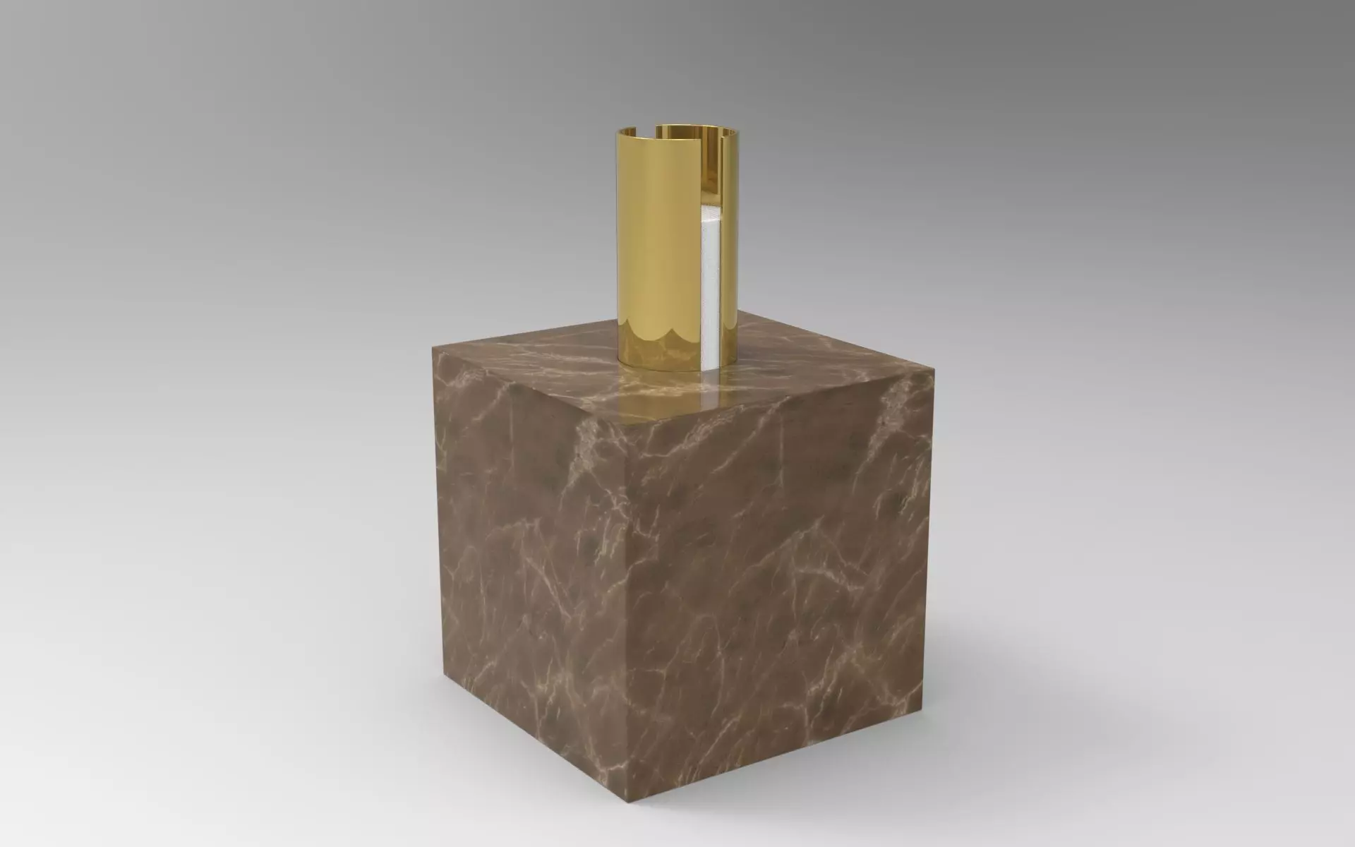Huhu Candle Holder Low-poly 3D model