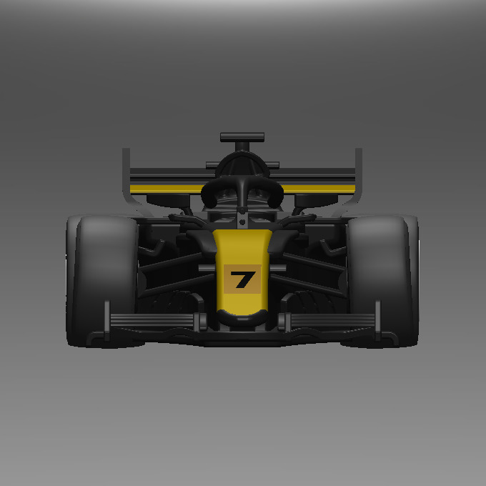 Formular 1 3D print model_1