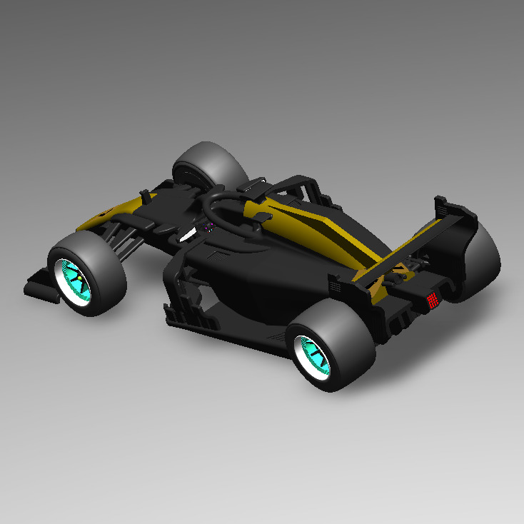 Formular 1 3D print model_6