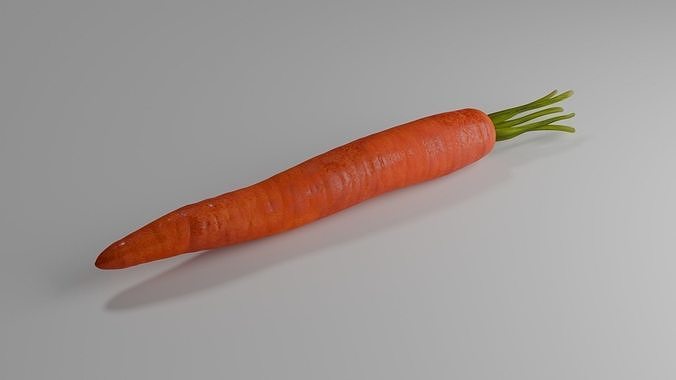 Carrot 3D model