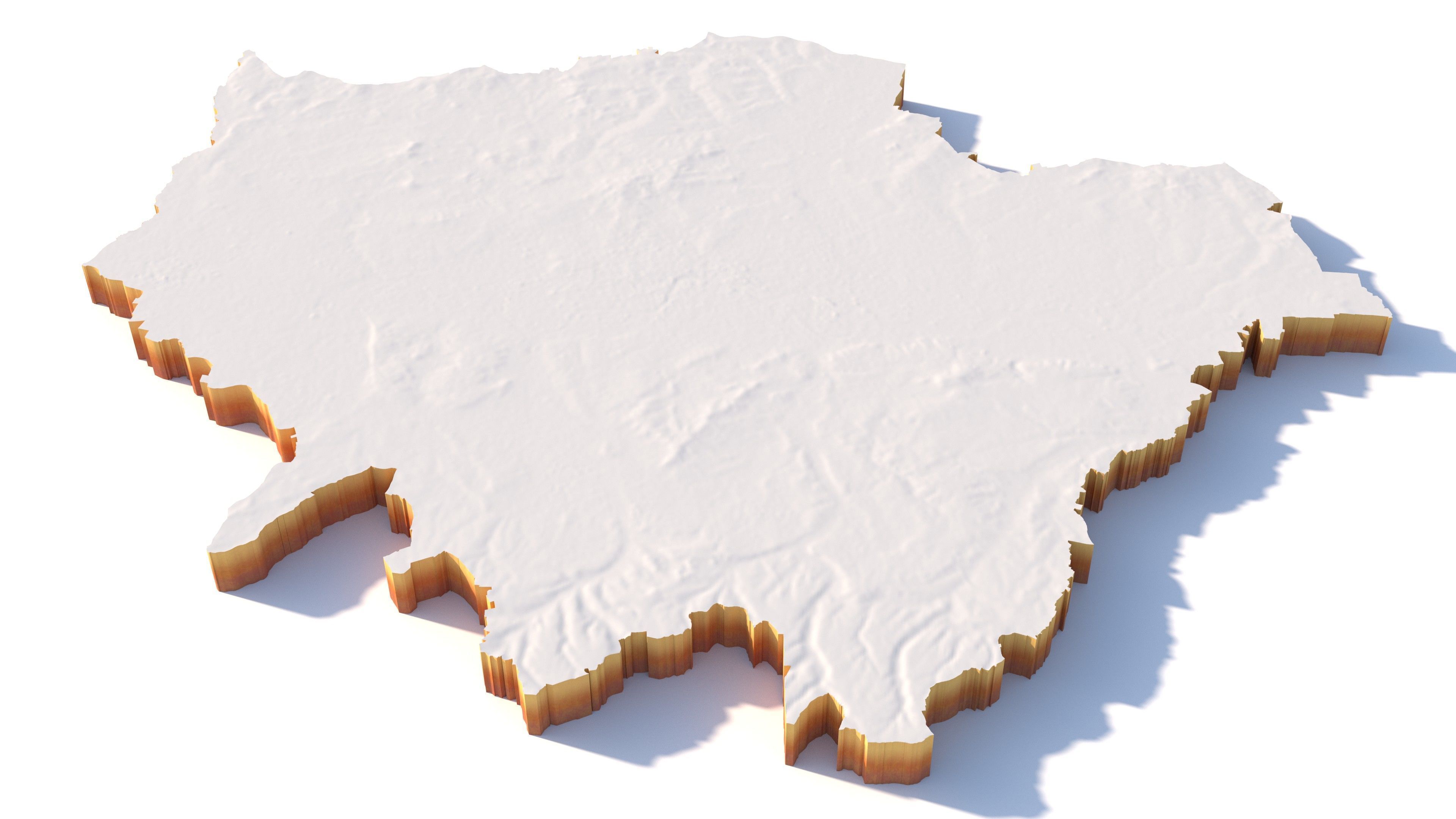 London City in UK 3D model_5