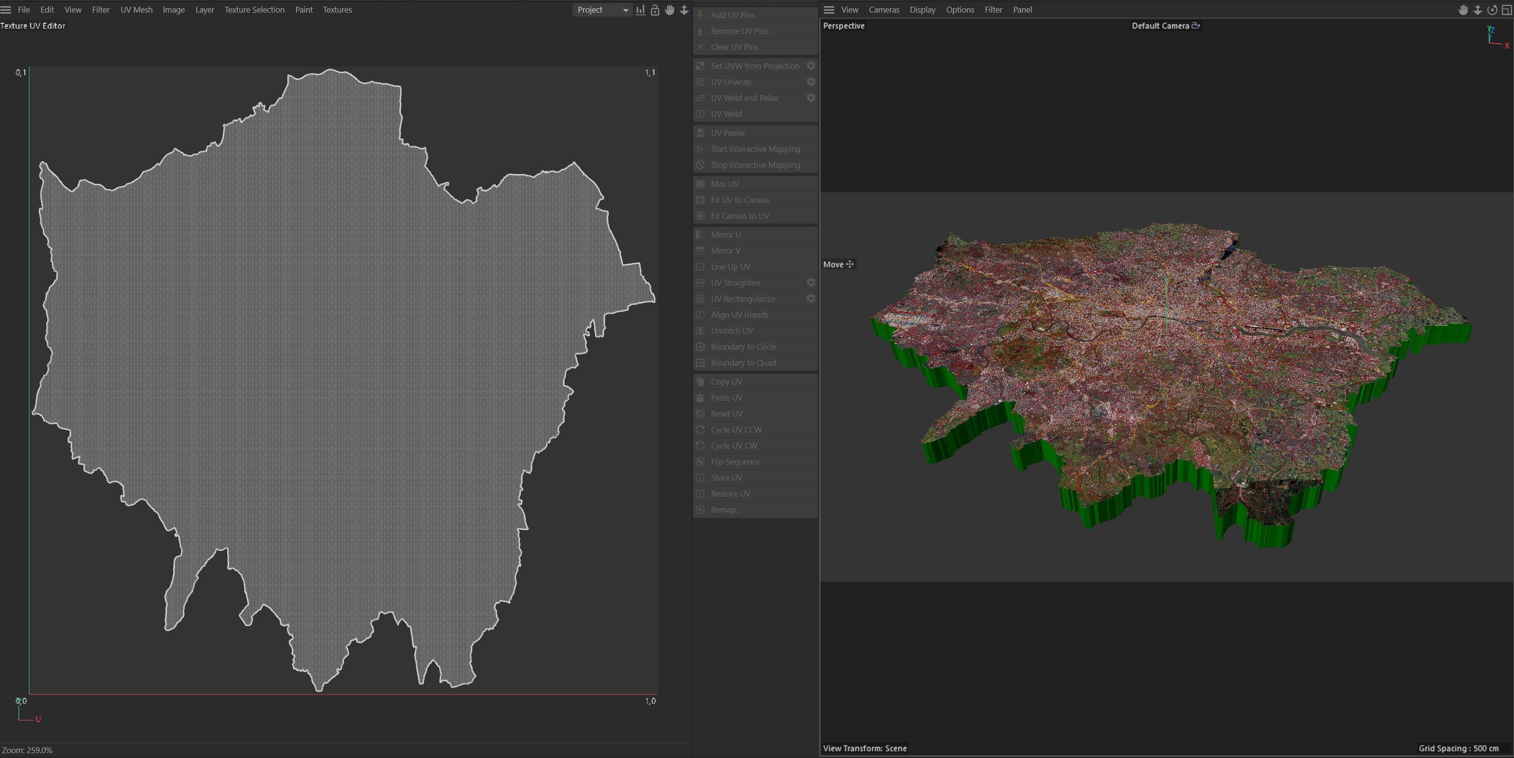 London City in UK 3D model_12