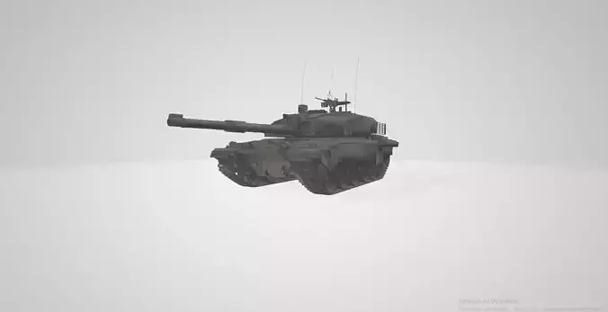 challenger-2-mk3 3D print model