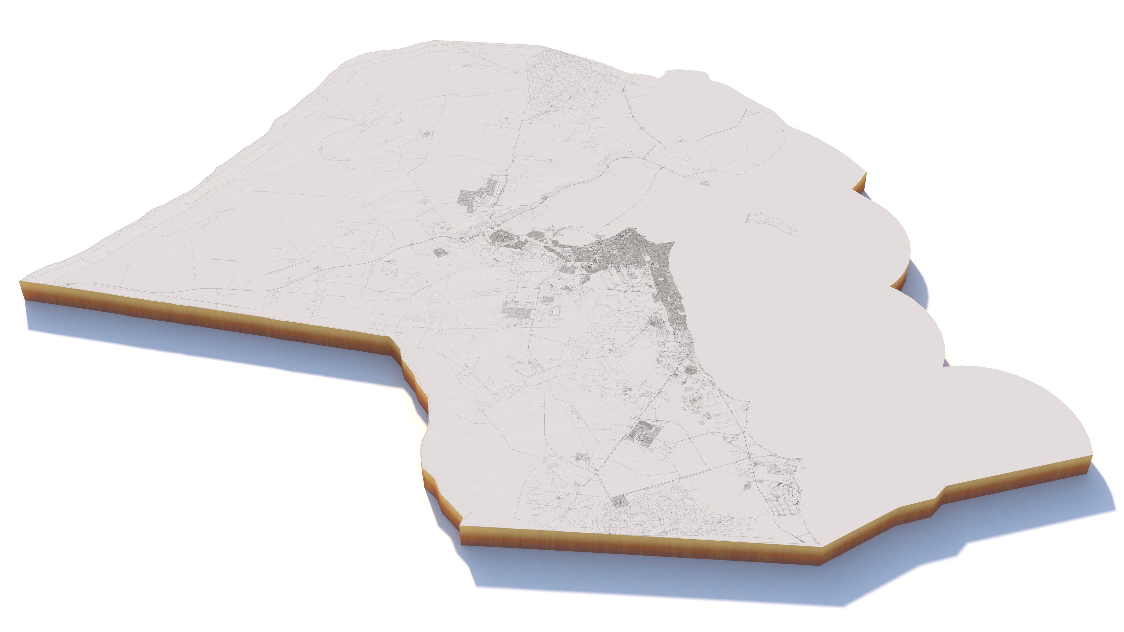 Kuwait 3D model_3