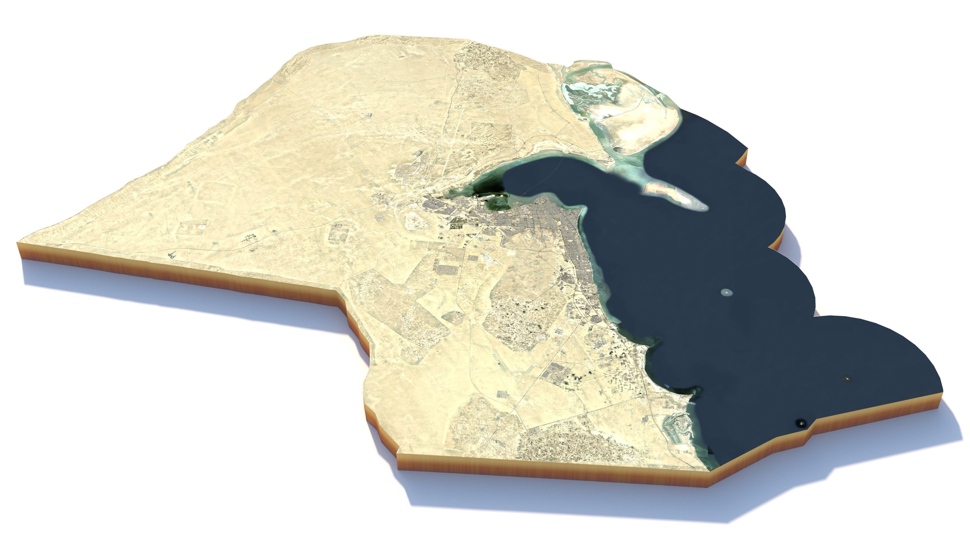 Kuwait 3D model_1