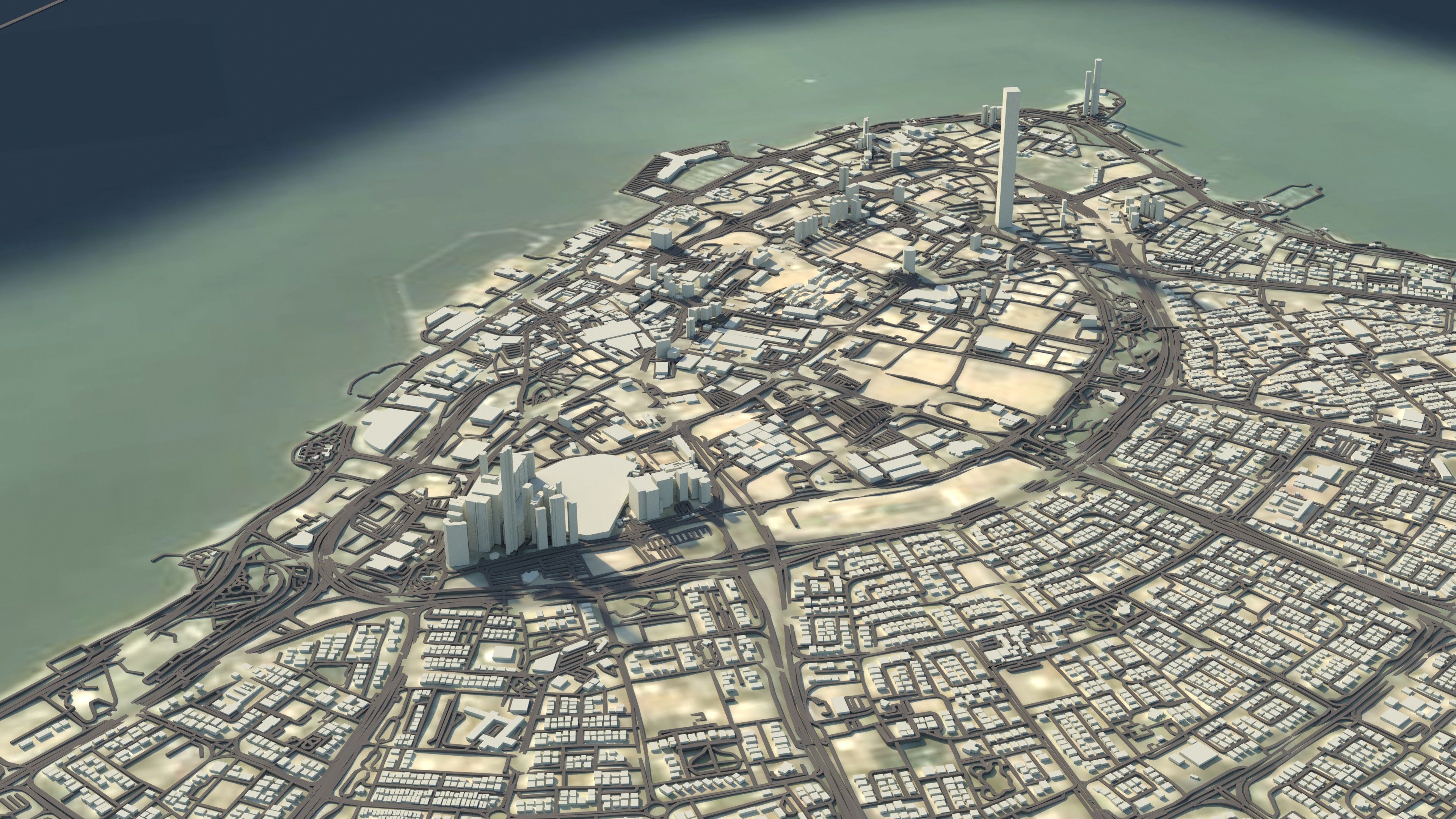 Kuwait 3D model_8