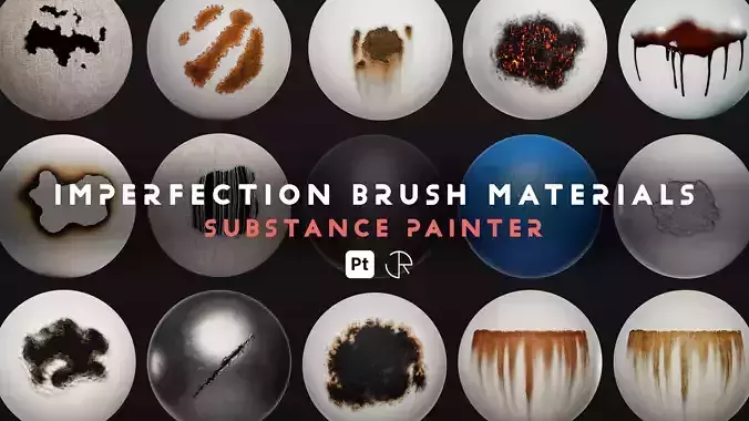 Surface Imperfection Brush Smart Materials Vol 03 