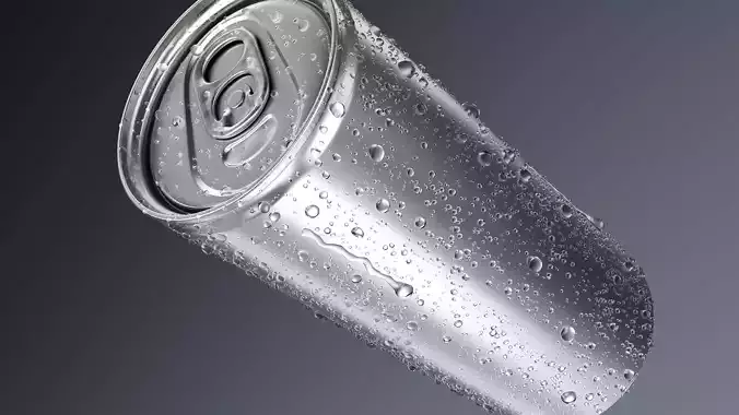 High Quality 250ml Drink Can with Droplets and Drips