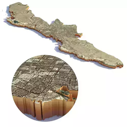 Jeddah Full City in Saudi Arabia