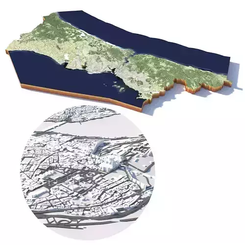 Istanbul City in Turkey