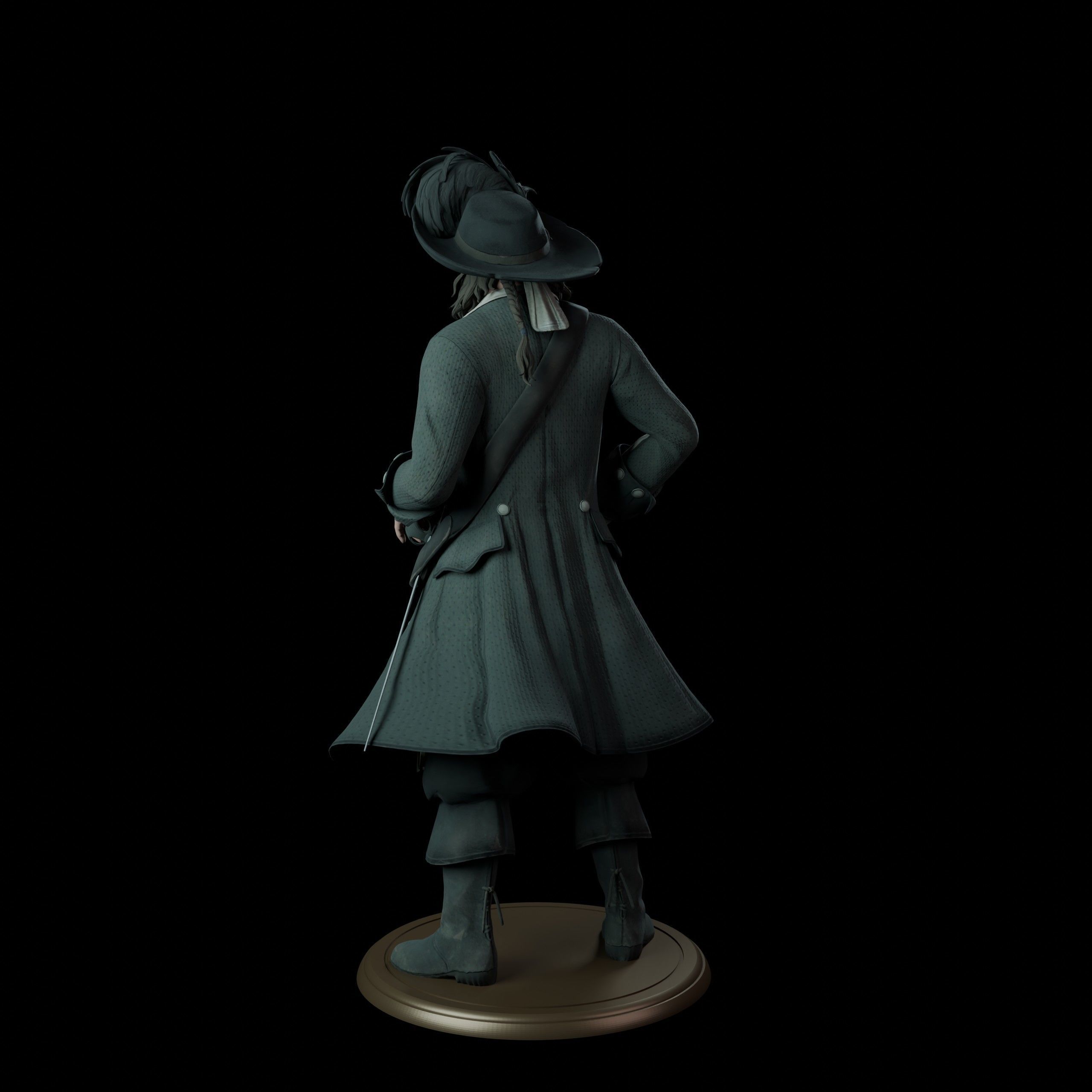 Hector Barbossa 3D print model_6