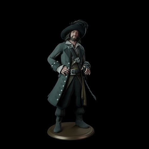 Hector Barbossa 3D print model
