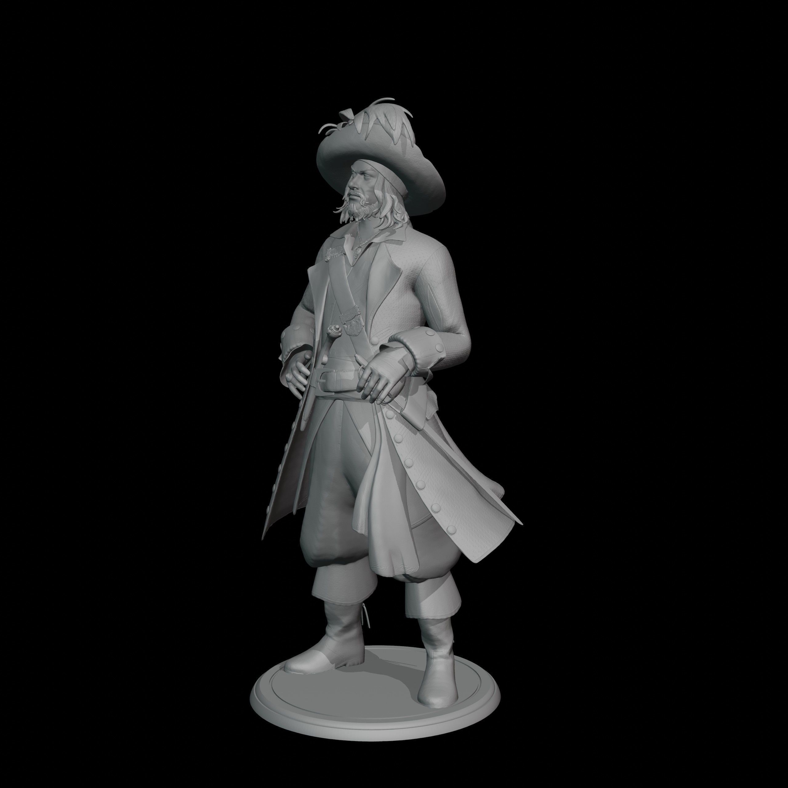 Hector Barbossa 3D print model_3
