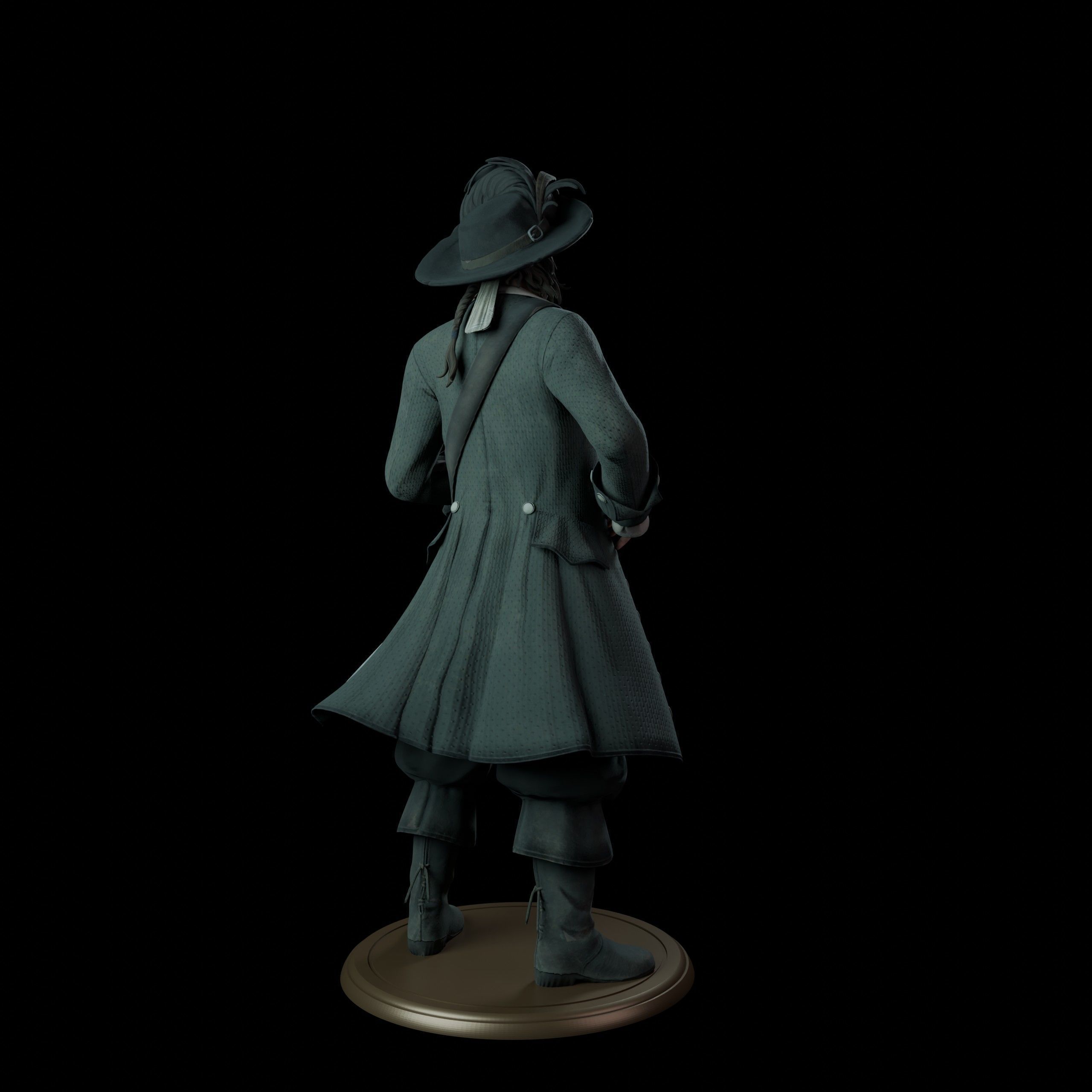 Hector Barbossa 3D print model_8