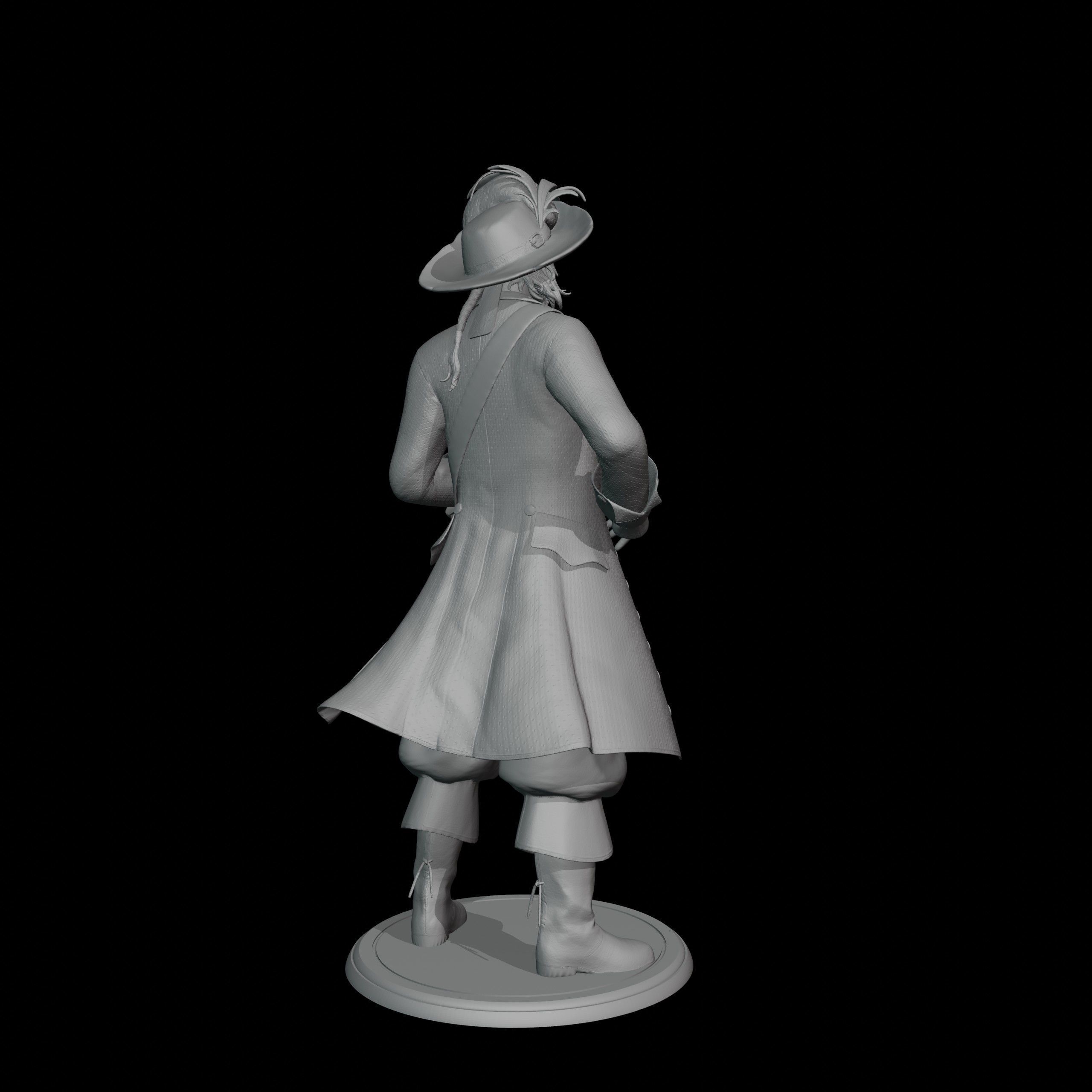 Hector Barbossa 3D print model_9