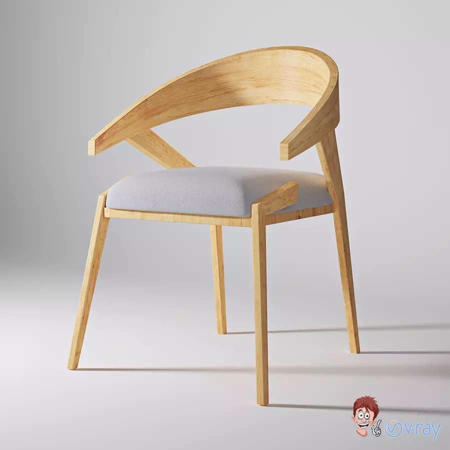 Modern Chair 003 3D model