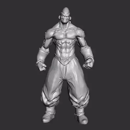 Super Buu Statue  3D print model