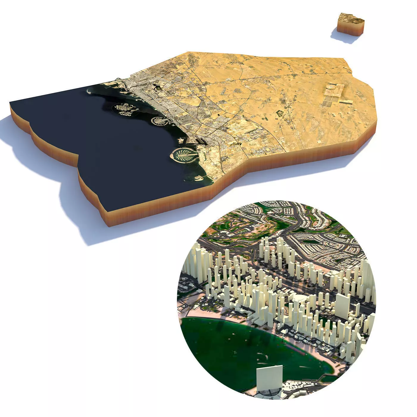 Dubai United Arab Emirates 3D model