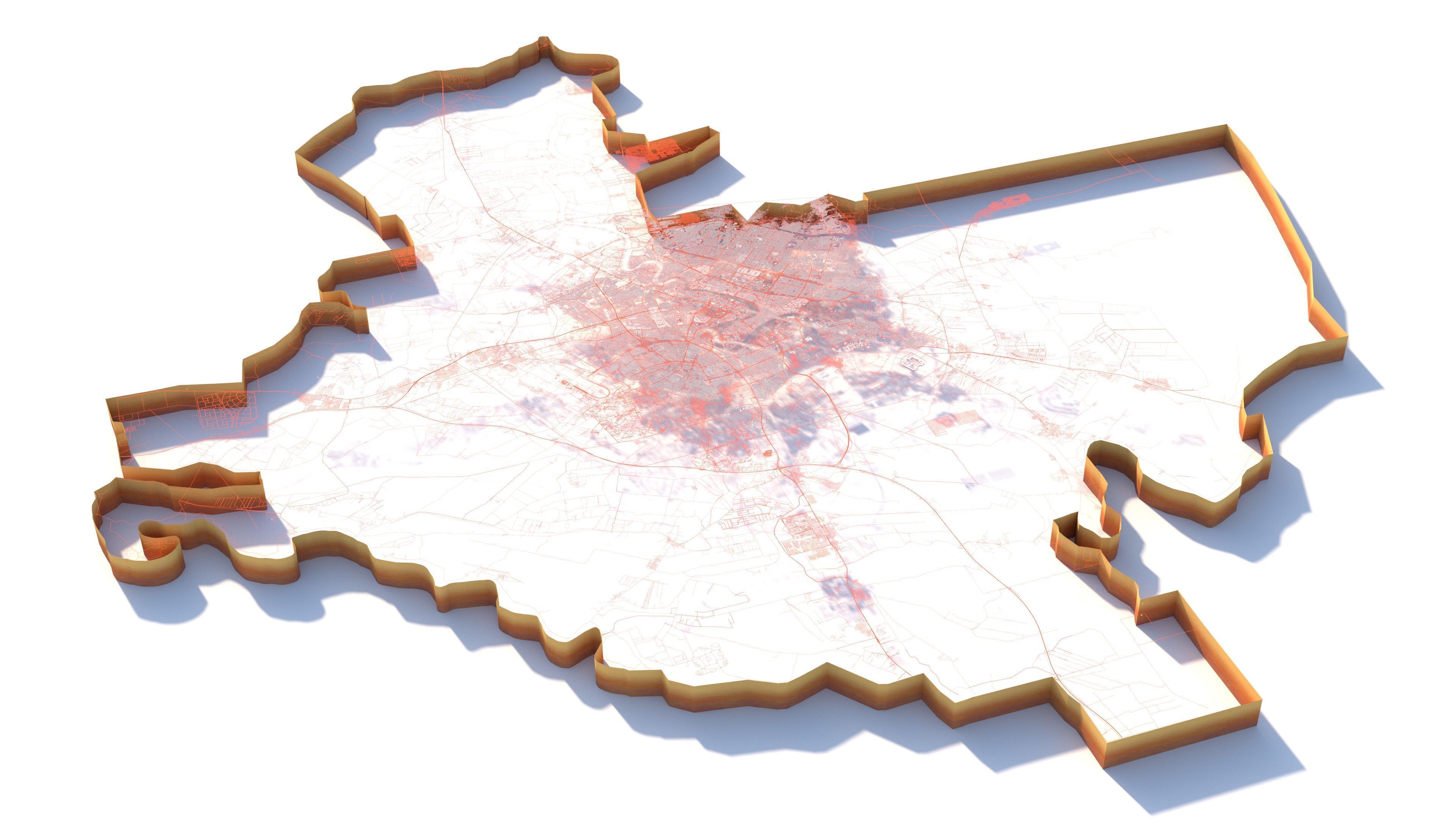 Baghdad Iraq 3D model_10