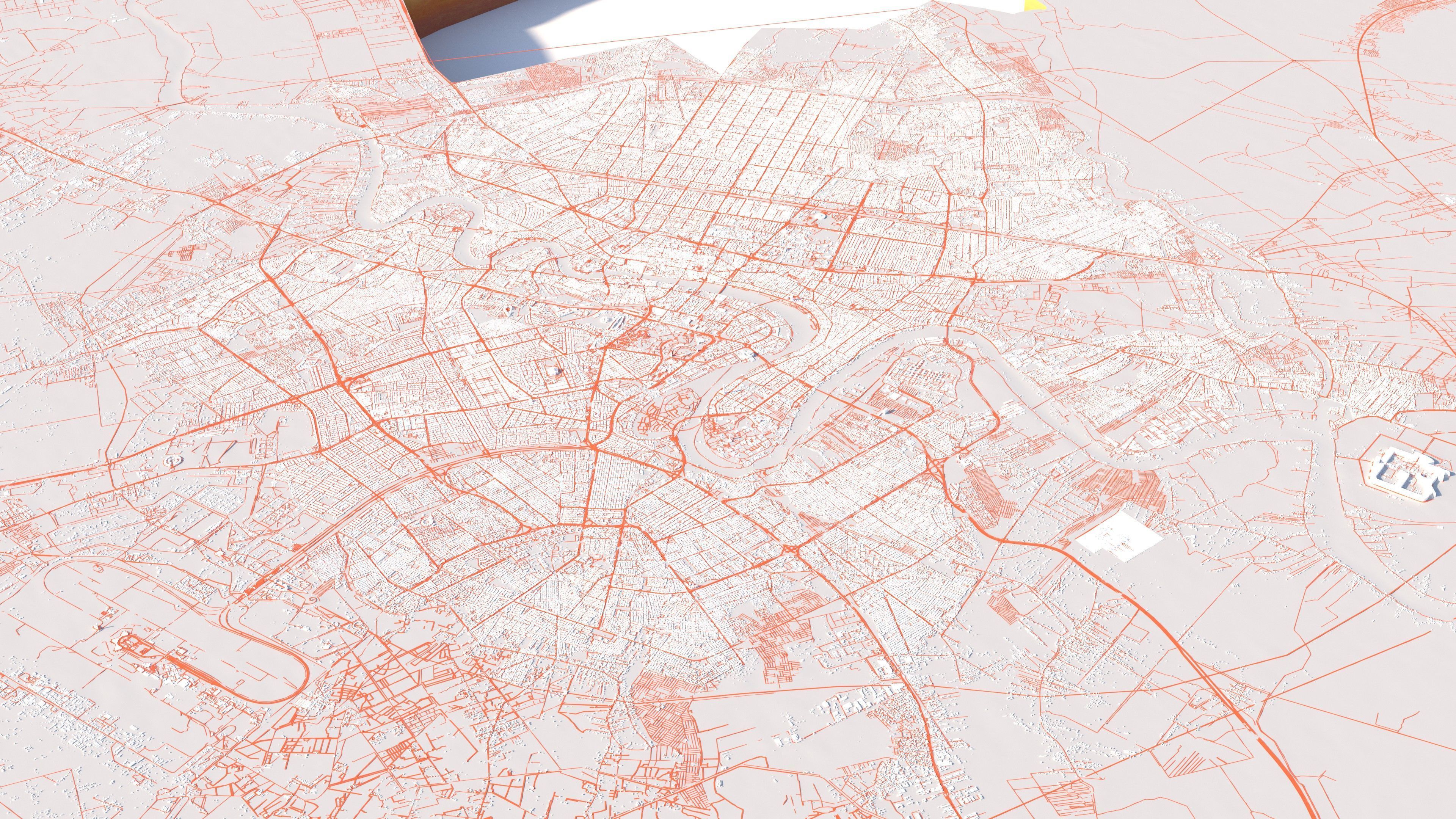 Baghdad Iraq 3D model_7