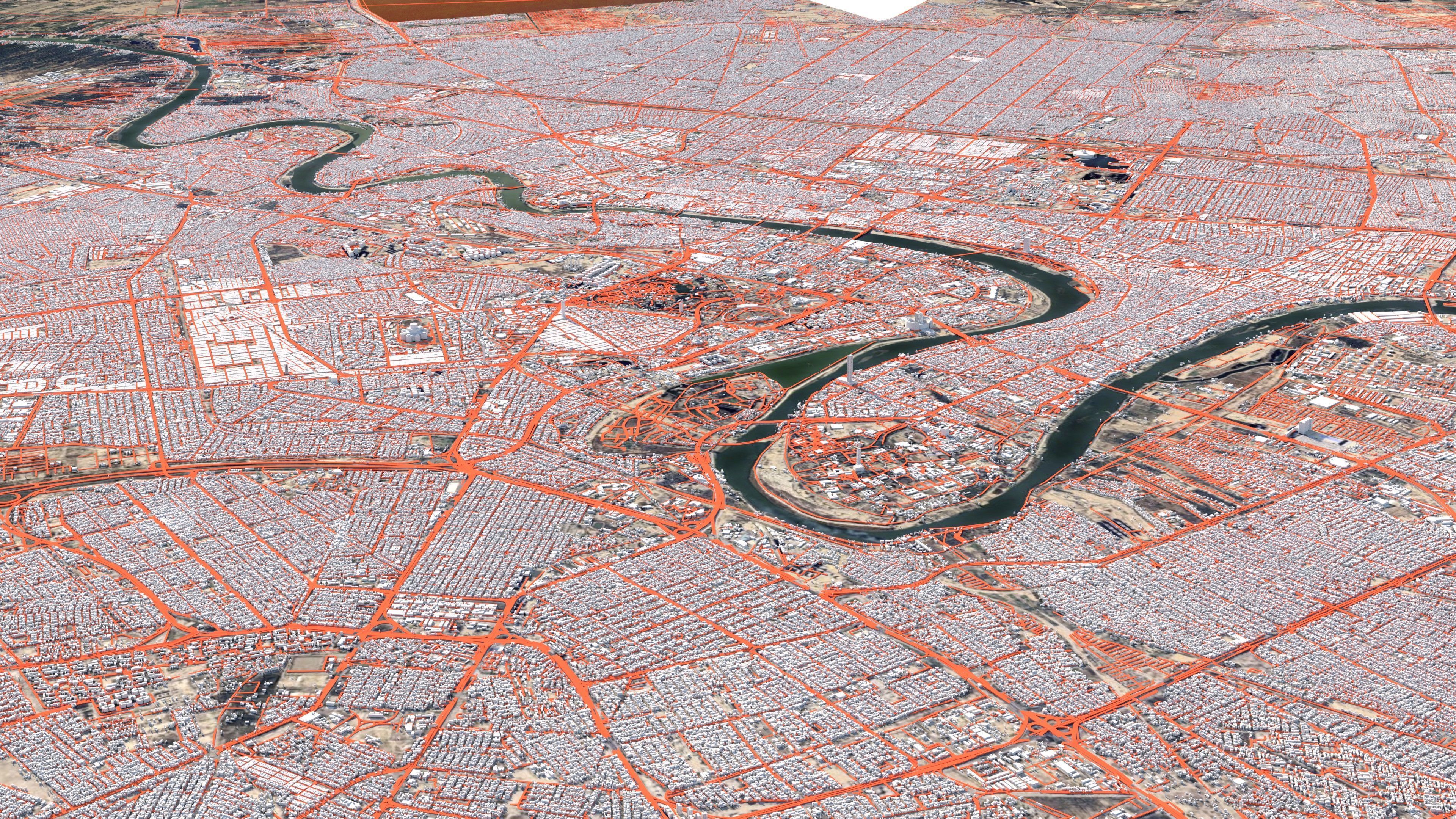 Baghdad Iraq 3D model_9