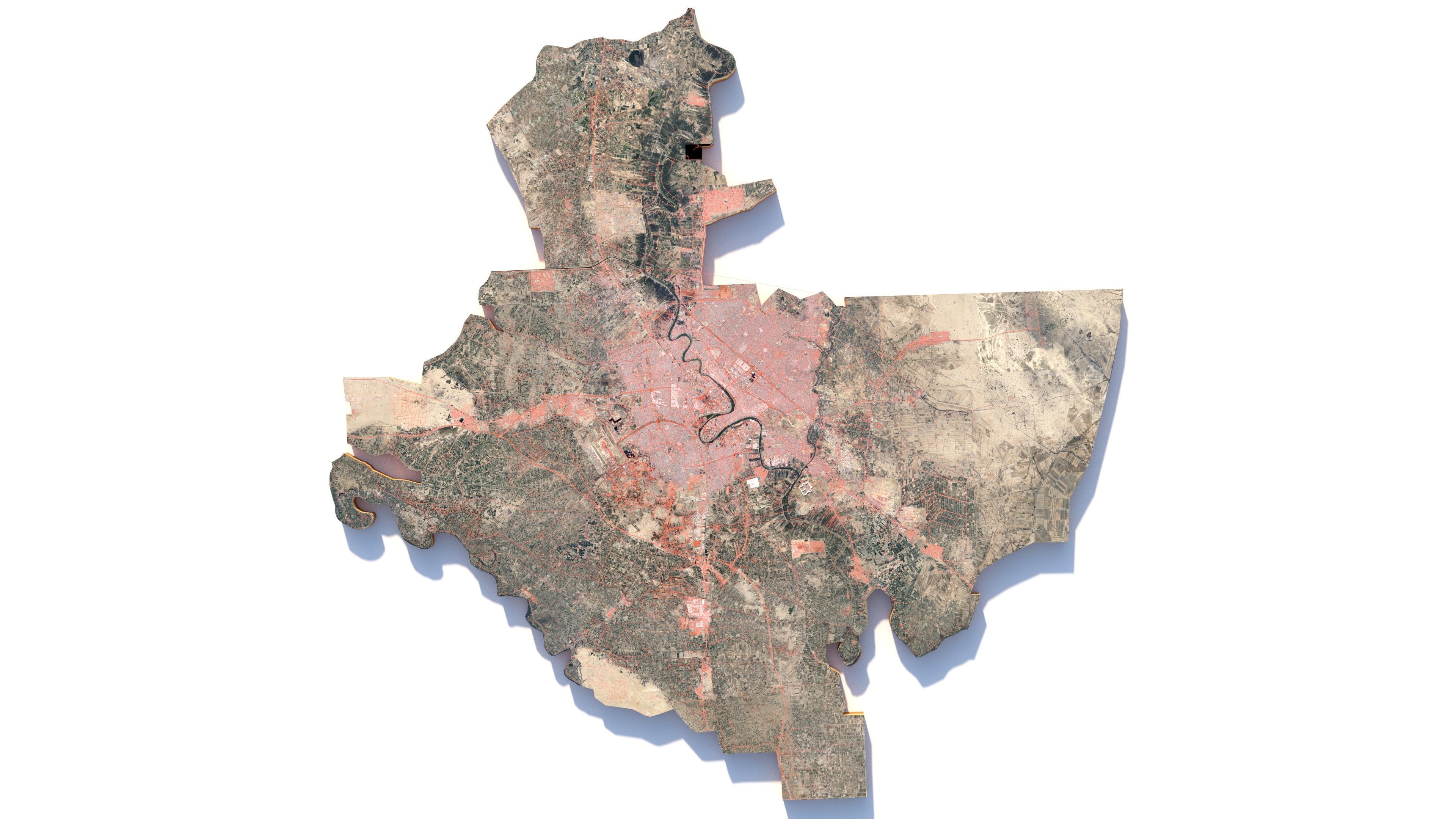 Baghdad Iraq 3D model_12