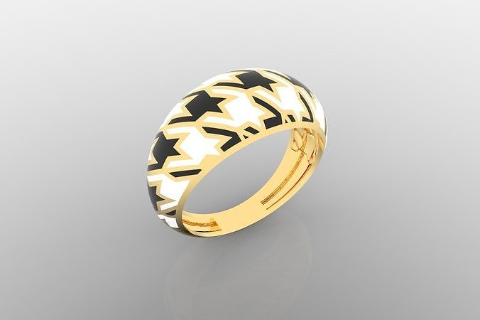 Roberto bravo enamel ring 3D print model