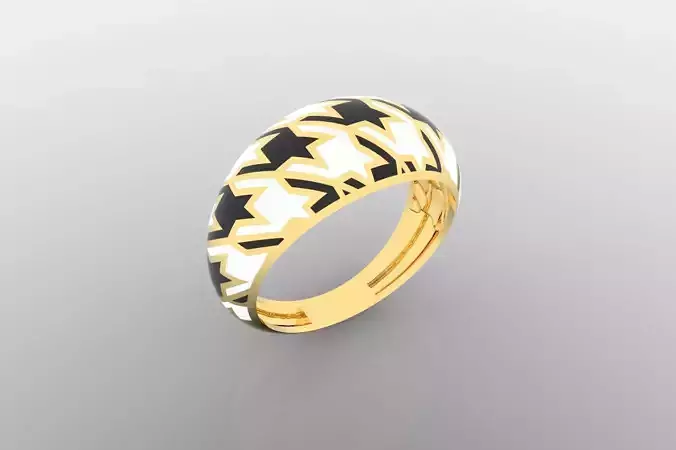 Roberto bravo enamel ring