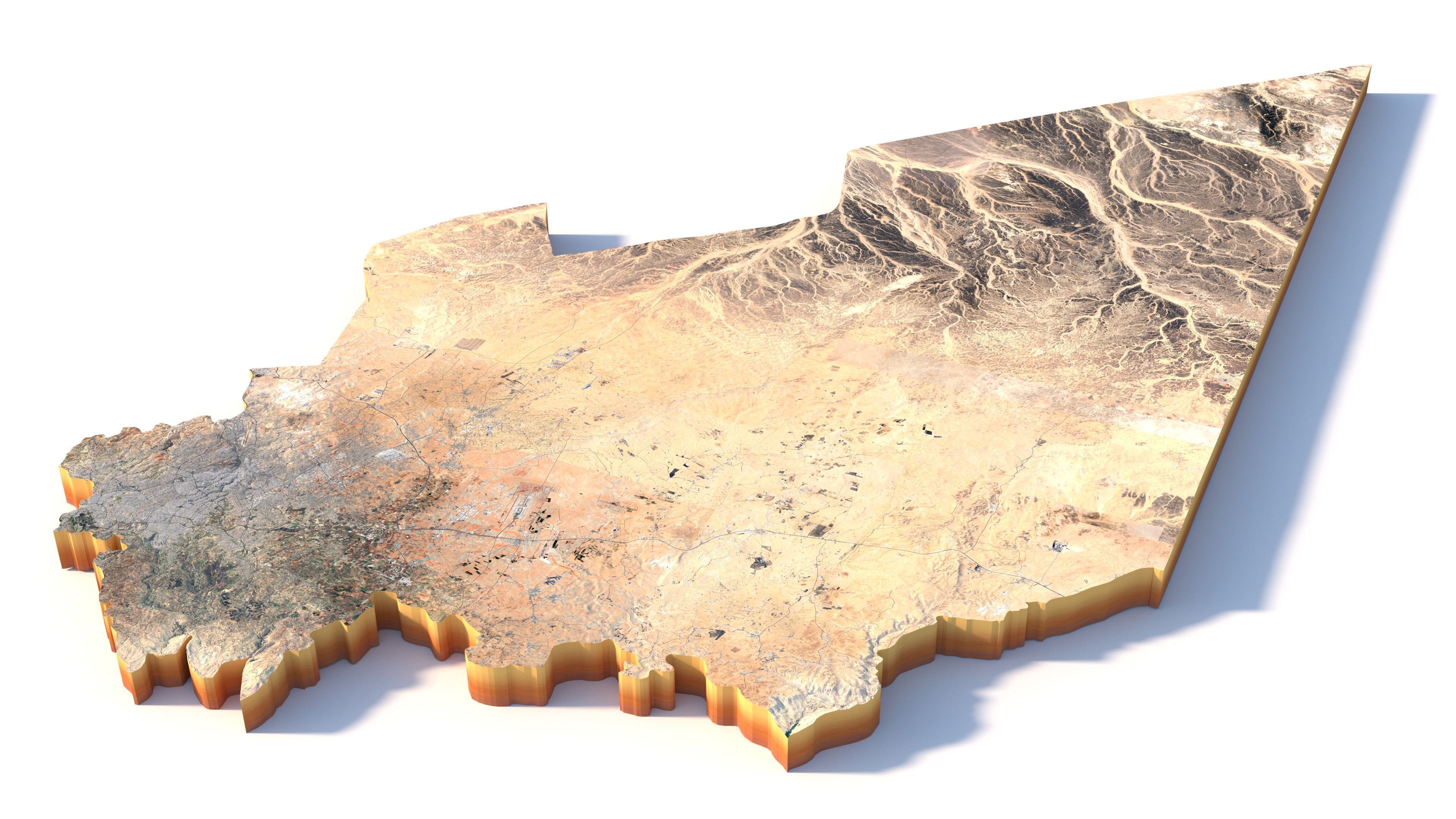 Amman Capital Jorden 3D model_1