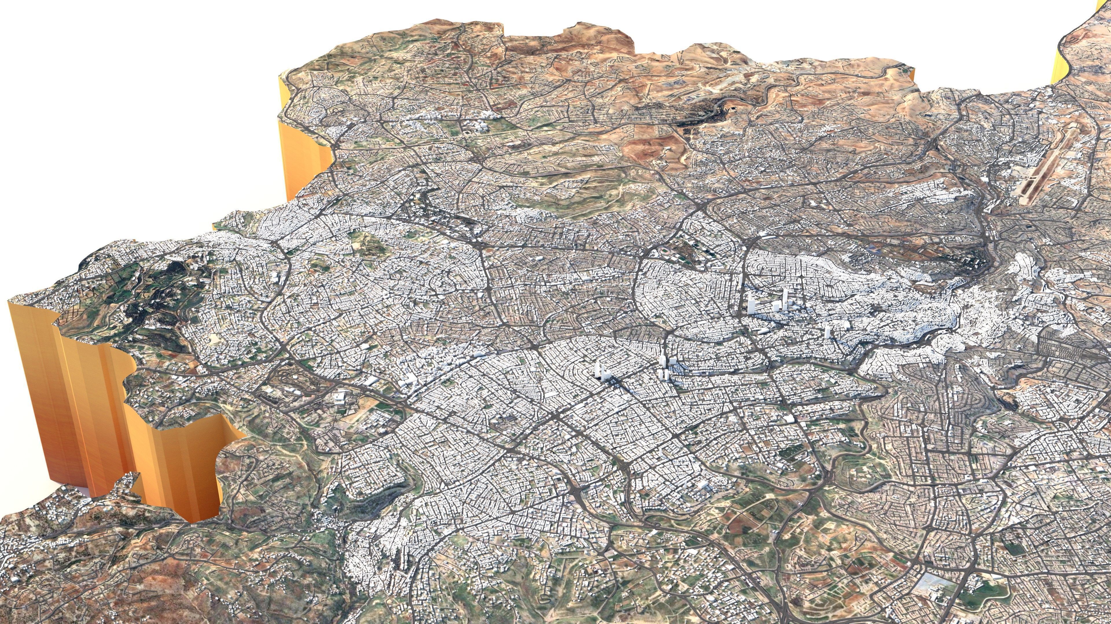 Amman Capital Jorden 3D model_9