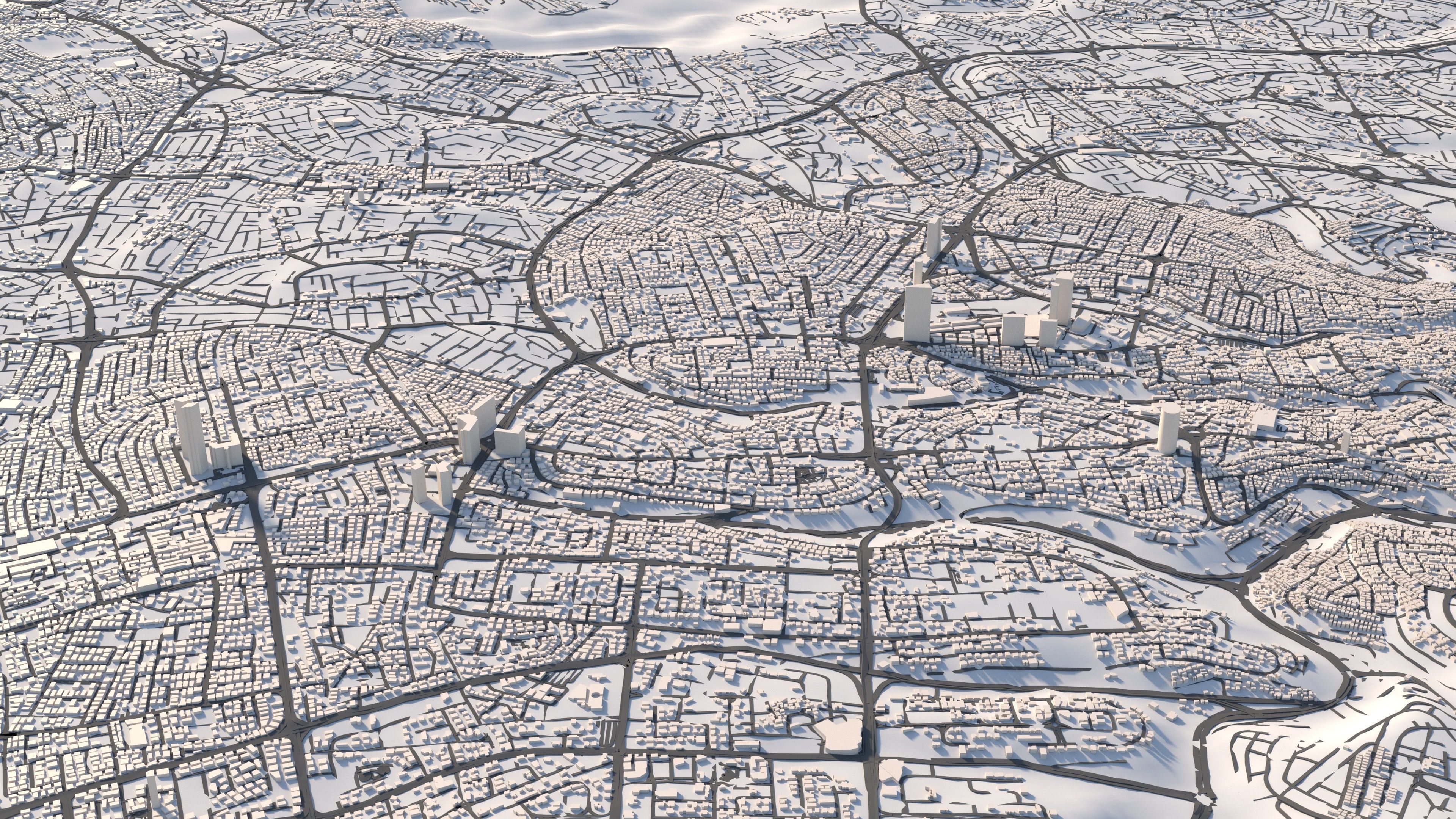 Amman Capital Jorden 3D model_8